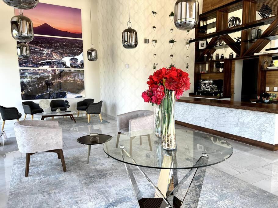 Luxury 3Br Apartment W Pool, Spa & Stunning Views Puebla Exterior foto